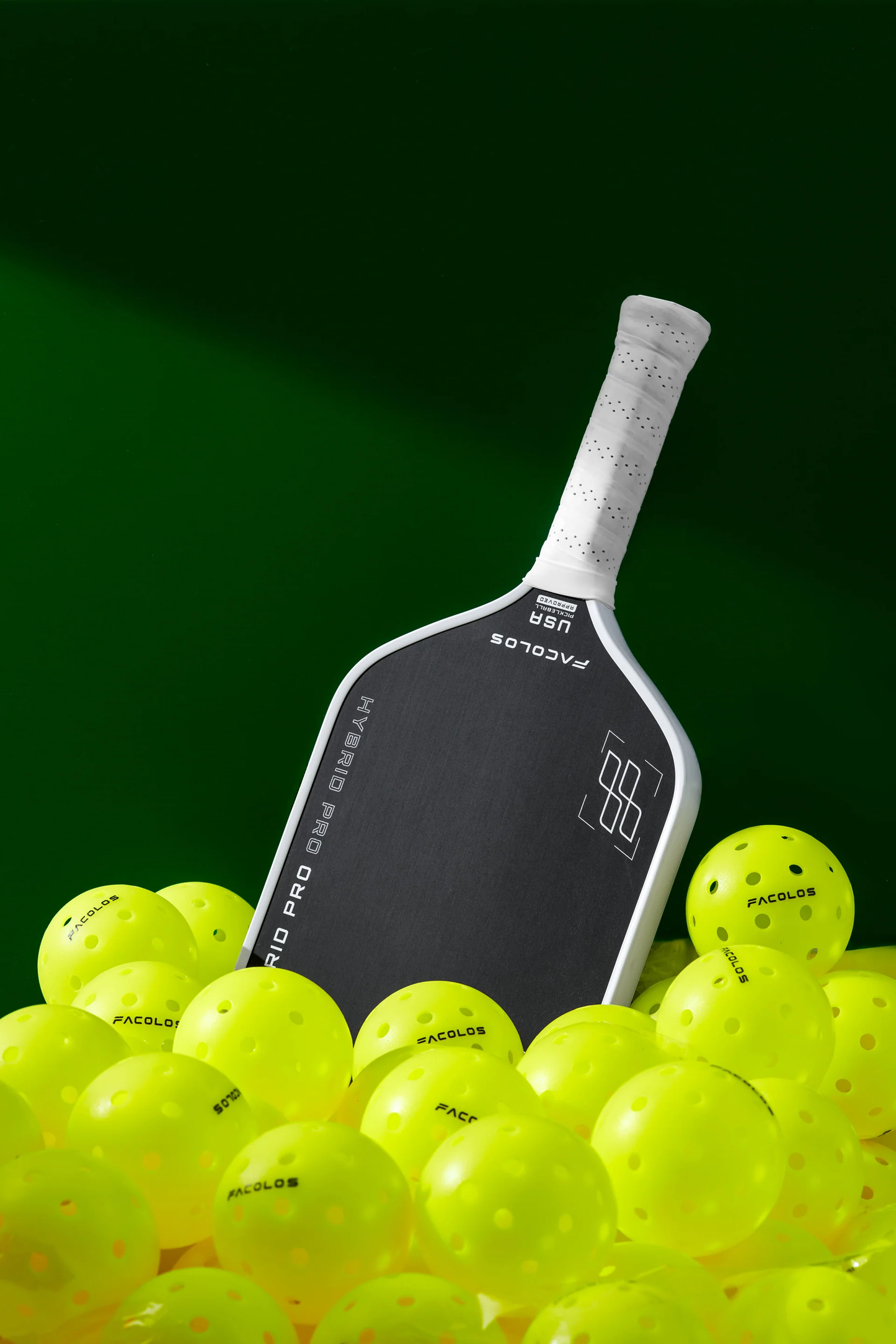Pickleball Paddle Pro Series - Hybrid Pro 16MM White