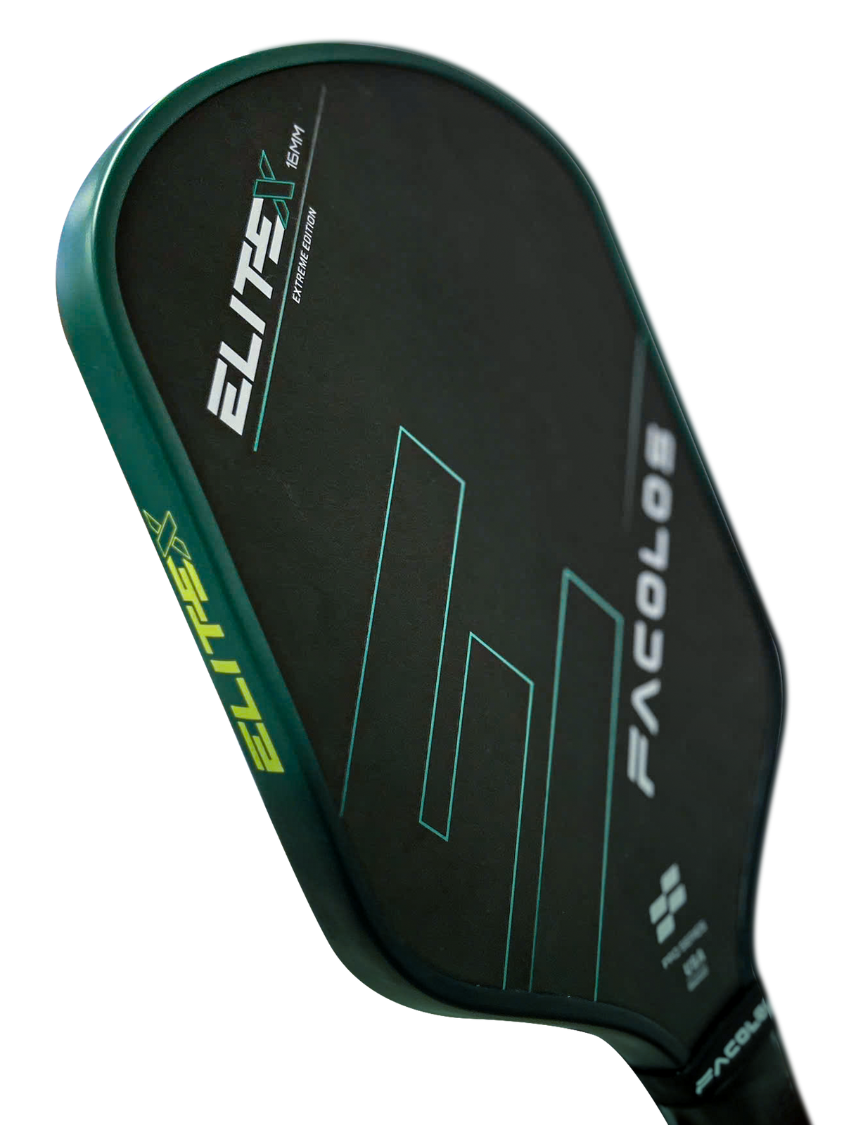 Pickleball Paddle Elite X ELG Series 16MM - Green – Facolos MY