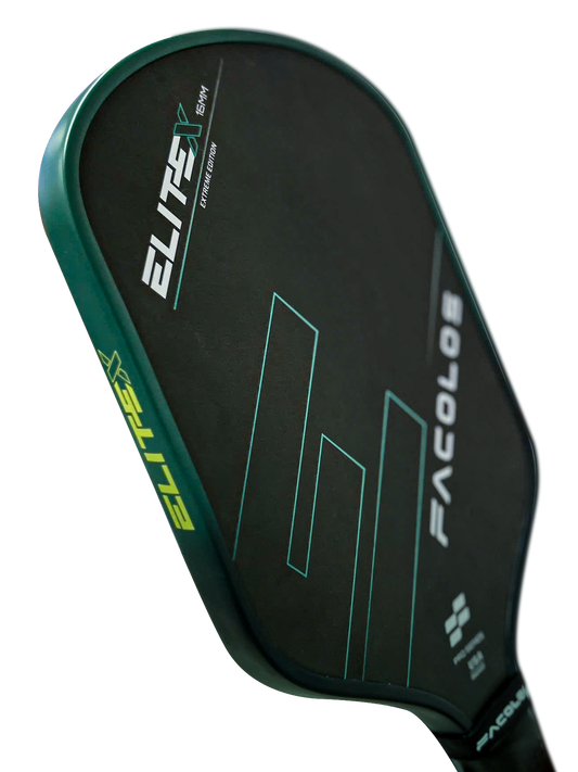 Pickleball Paddle Elite X Series 16MM - Green